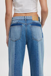 Relaxed Wide Jean, SEA BLUE/BELLS BLUE/PANEL - alternate image 5