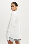 Haven Relaxed Long Sleeve Shirt, WHITE - example image 3
