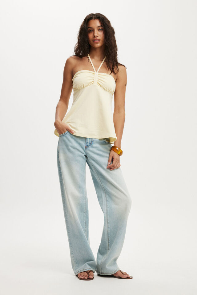 Lucy Babydoll Halter, VANILLA GLOW