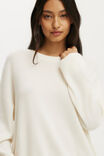 Cashmere Blend Crew Knit, PORCELAIN - example image 4