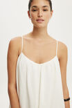Mila Mini Dress, WHITE - example image 4
