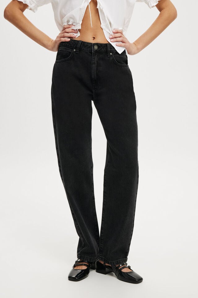 Original Straight Jean, GRAPHITE BLACK