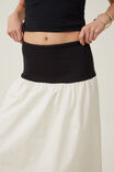 Romee Maxi Skirt, BLACK/BUTTERMILK - alternate image 3
