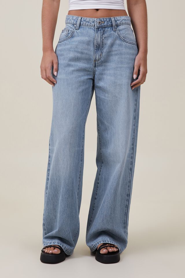 Wide Leg cotton jeans for women - OI23SN90410112