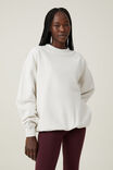 Moletom - Classic Crew Sweatshirt, VINTAGE WHITE - vista alternativa 1