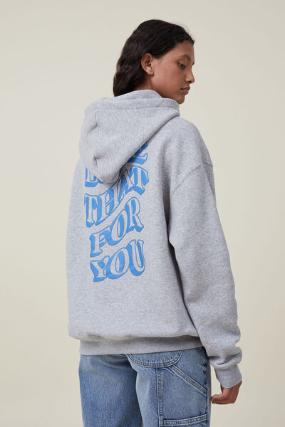 Classic Graphic Hoodie, LOVE THAT FOR YOU/GREY MARLE