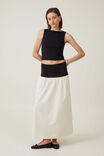 Romee Maxi Skirt, BLACK/BUTTERMILK - alternate image 1