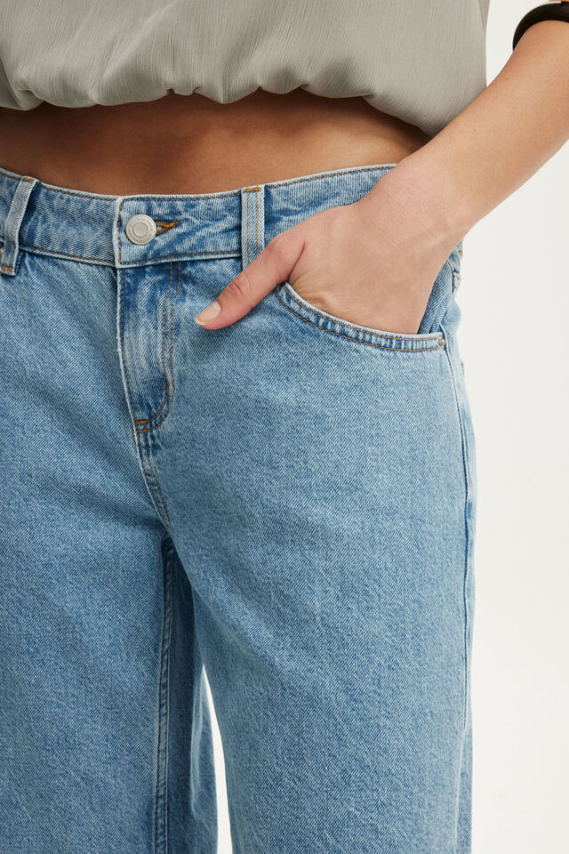 Denim Bermuda Short, AIR BLUE