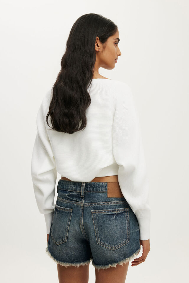 Everfine Shrug Cardi, WHITE