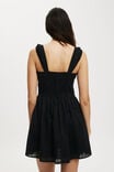 Eden Corset Mini Dress, BLACK - alternate image 3