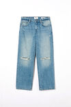 Low Rise Straight Jean, STORM BLUE RIP - example image 6