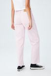 Low Rise Straight Jean, BUBBLE PINK