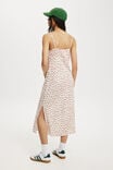 Skylar Ditsy Midi Dress, ELIOT ROSE COCONUT - alternate image 3