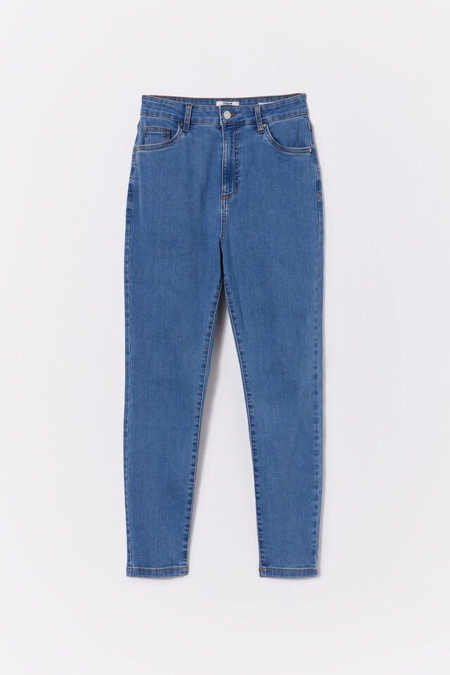 Calça - Curvy High Stretch Skinny Jean, SEA BLUE