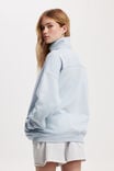 Classic Fleece Oversized Half Zip Sweatshirt, COASTAL BLUE - alternate image 3