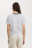 The Classic Tee, CHATEAU/WINTER NIGHT STRIPE - alternate image 3