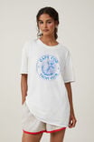 The Oversized Graphic Tee, CAPE COD/VINTAGE WHITE - alternate image 1