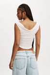 Lexa Off The Shoulder Top, FLOSSY PINK - alternate image 3