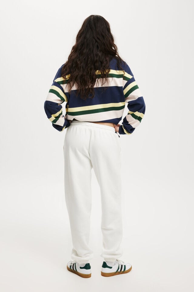 Classic Fleece Sweatpant, WHITE