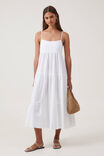Poppy Tiered Maxi Dress, WHITE - alternate image 1