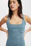 Vestido - Sloan Denim Maxi Dress, JEWEL BLUE - vista alternativa 4