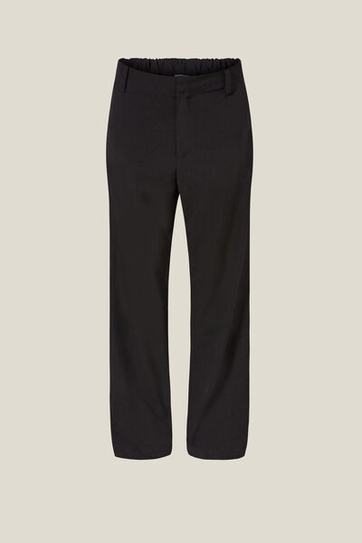 Maternity Friendly Luis Suiting Pant, BLACK