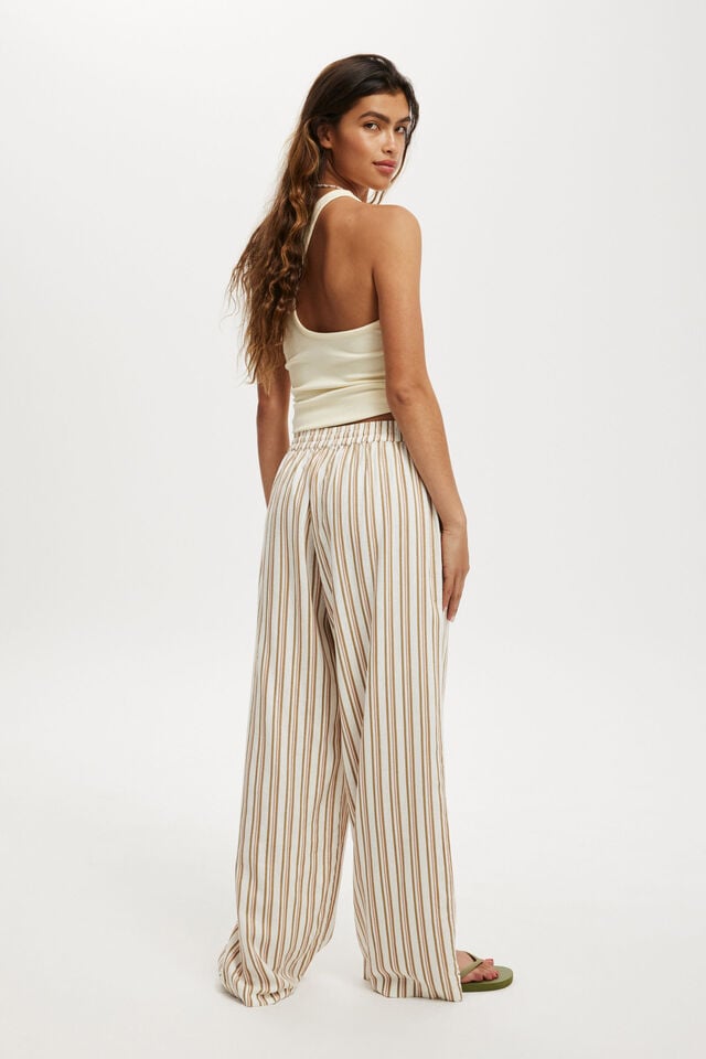 Haven Wide Leg Pant, KARINA STRIPE ARTICHOKE