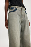 Relaxed Wide Jean, BLUE DUSK/REVERSE - example image 3