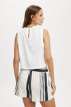 Haven Shell Top, WHITE - alternate image 3