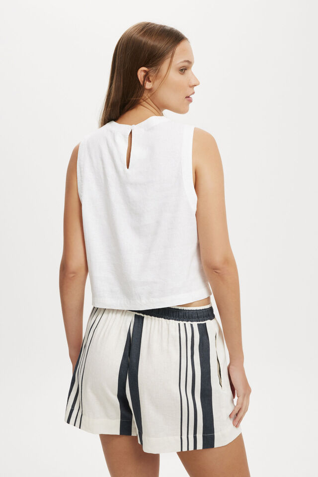 Haven Shell Top, WHITE