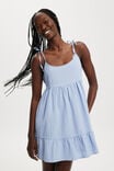 Sunny Babydoll Mini Dress, PARISIAN LAVENDER - alternate image 1