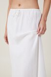 Haven Maxi Slip Skirt, WHITE - alternate image 4