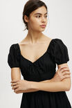 Charlotte Maxi Dress, BLACK TEXTURE - alternate image 2