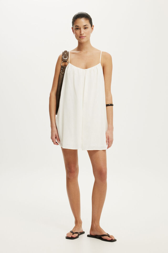 Mila Mini Dress, WHITE