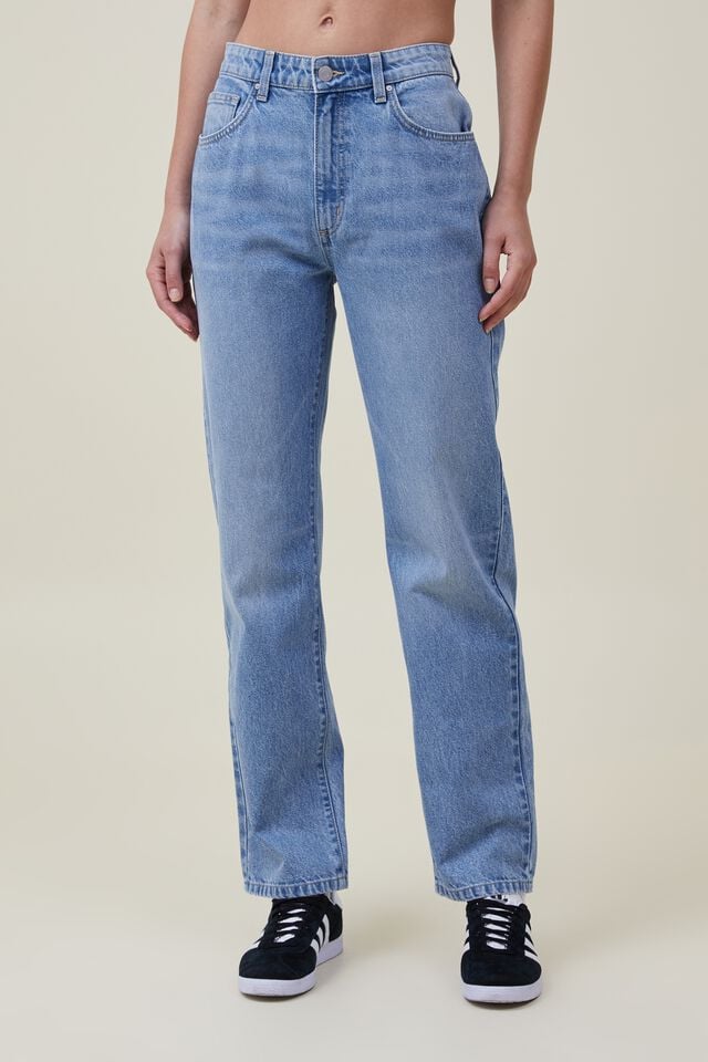 Long Straight Jean, BELLS BLUE