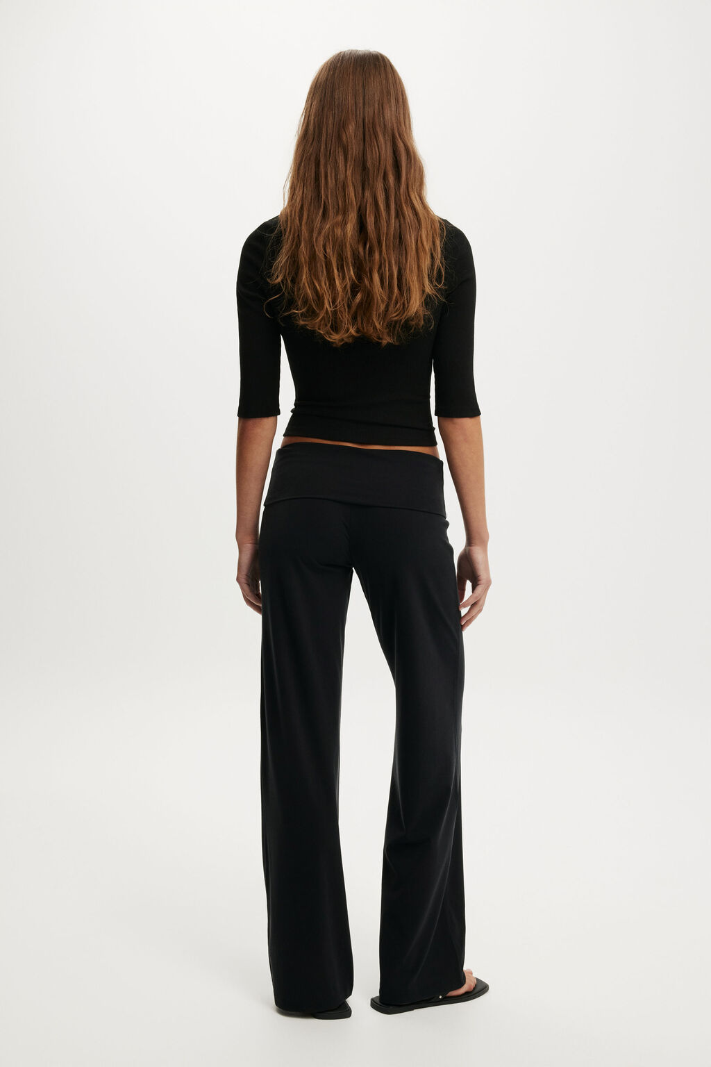 Honey Fold Over Pant by Cotton On