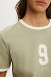 The Off Duty Graphic Tee, 9/ PALE EUCALYPTUS - example image 4