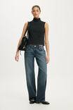 Frankie Funnel Neck, BLACK - example image 2