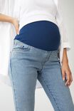 Maternity Super Stretch Jean (Over Belly), WATEGOS BLUE