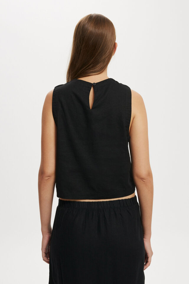 Haven Shell Top, BLACK