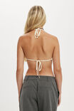 Jordie Cowl Neck Halter, LEMON ICING - example image 3