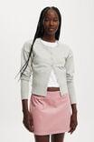 Cord Mini Skirt, VINTAGE ROSE - alternate image 1
