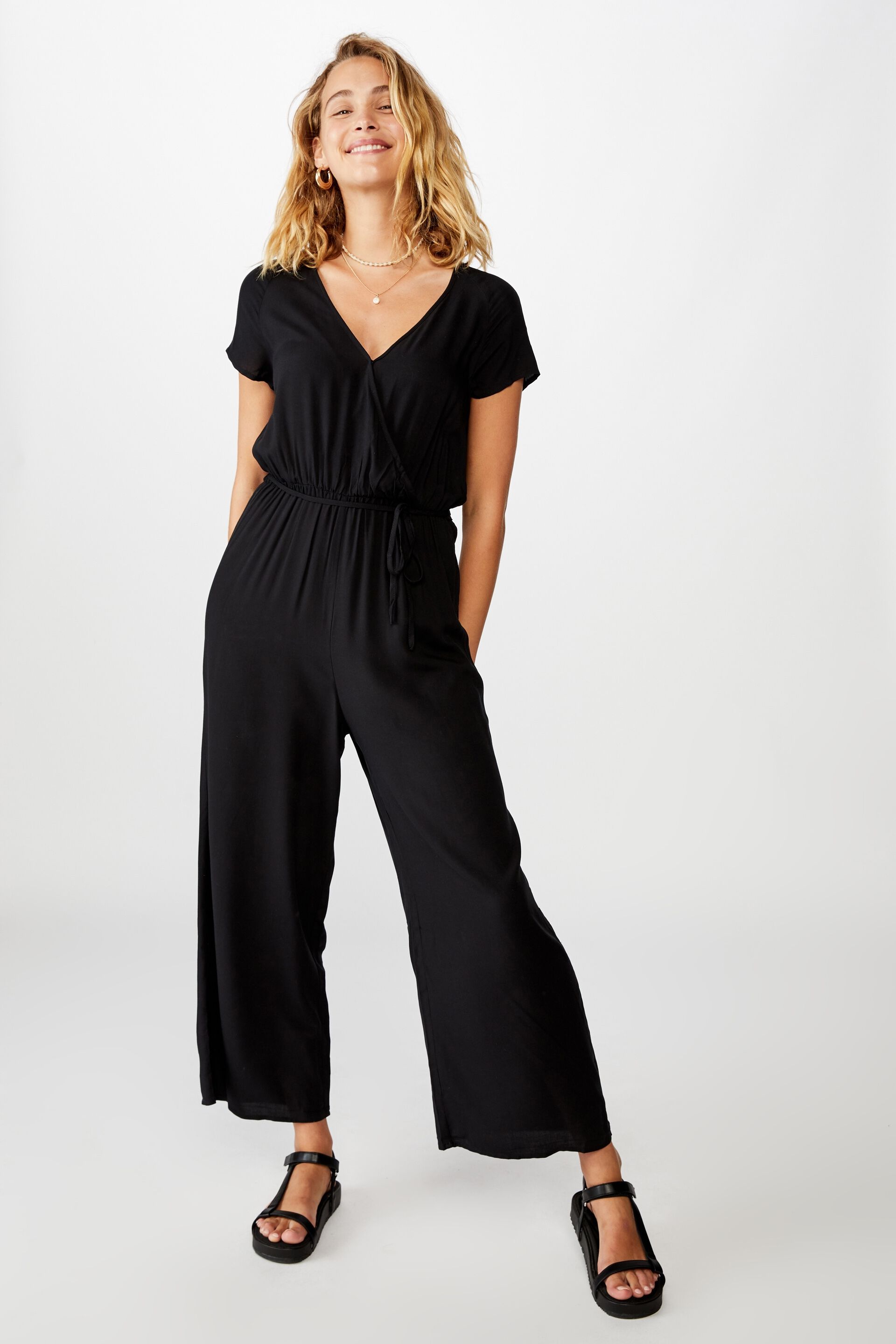 cute jumpsuits with sleeves