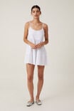Solstice Mini Dress, WHITE - alternate image 1