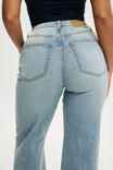 Curvy Stretch Wide Jean, CASSETTE BLUE - example image 5