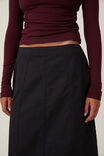 Zimi Panel Maxi Skirt, BLACK - alternate image 3