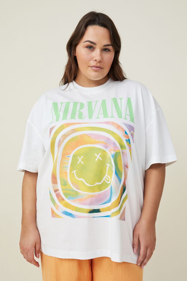 Curve Oversized License Band Tee