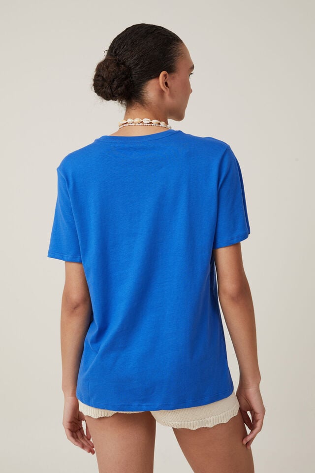 Regular Fit Graphic Tee, MARSEILLE/ PACIFIC BLUE