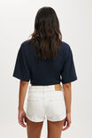 Micro Low Denim Short, VINTAGE WHITE - example image 3