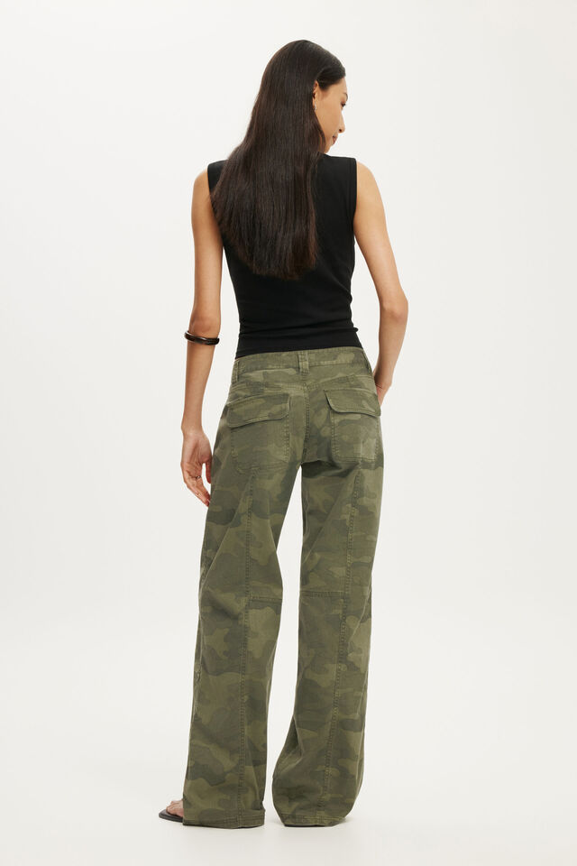 Cal&ccedil;a - Lexi Low Rise Utility Pant, NIKKI CAMO
